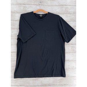 Solemare Maus & Hoffman T-Shirt Men’s Medium Black Short Sleeve Made In Italy